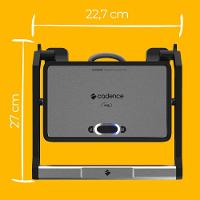 Grill Elétrico Cadence Click Inox 110V - 8