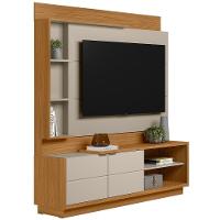 Estante Painel Para Tv 60 Pol 180cm Paradise L05 Nature Off White - Lyam Decor - 1