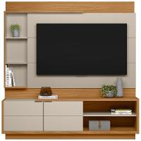 Estante Painel Para Tv 60 Pol 180cm Paradise L05 Nature Off White - Lyam Decor - 3