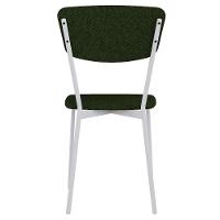 Kit 03 Cadeira Para Sala De Jantar Village Branco C01 Linho Verde Musgo - Lyam Decor - 7