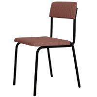 Kit 03 Cadeiras Estofada Para Sala De Jantar Sense Preto C01 Linho Rosa - Lyam Decor - 8