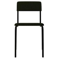 Kit 04 Cadeiras Estofada Para Sala De Jantar Sense Preto C01 Linho Verde Musgo - Lyam Decor - 3