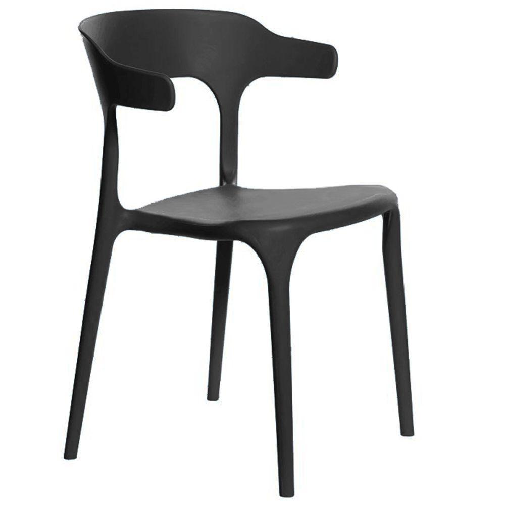 Kit 04 Cadeiras Decorativas Sala De Jantar Viena F03 Preto - Lyam Decor - 2