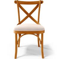 Kit 08 Cadeiras Para Sala De Jantar E Estar Living Estofada ávila L02 Suede Bege - Lyam - 6