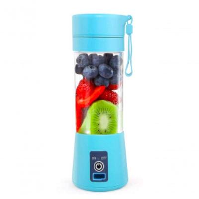 Mini Liquidificador Portátil Usb Recarregável Azul +