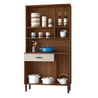 Kit Cozinha 6 Portas E Gaveta Savona Nogueira / Off White - 4