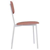 Kit 08 Cadeira Para Sala De Jantar Village Branco C01 Linho Rosê - Lyam Decor - 6