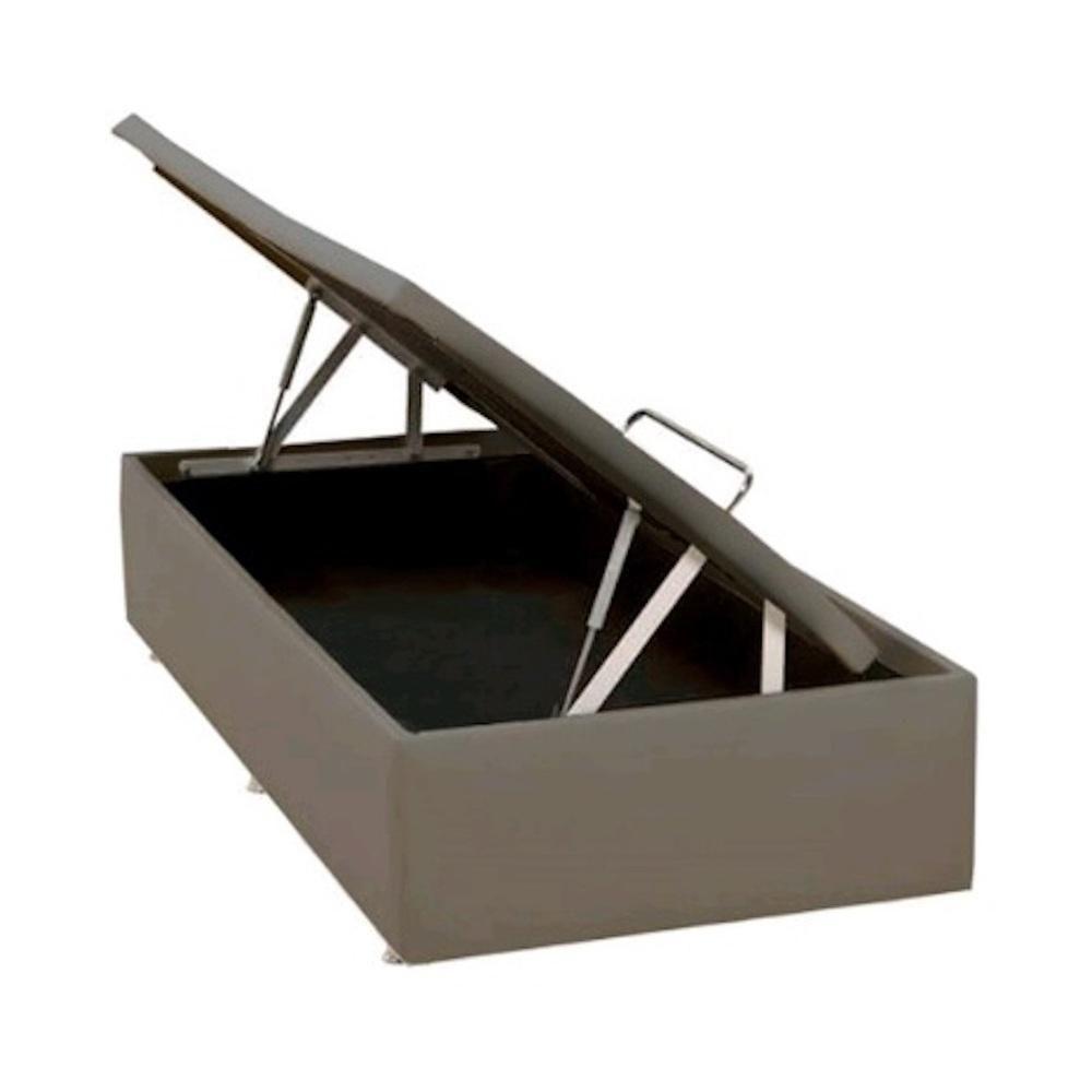 Base Baú Physical Bege Solteiro (88X188X39) - Ortobom - 1
