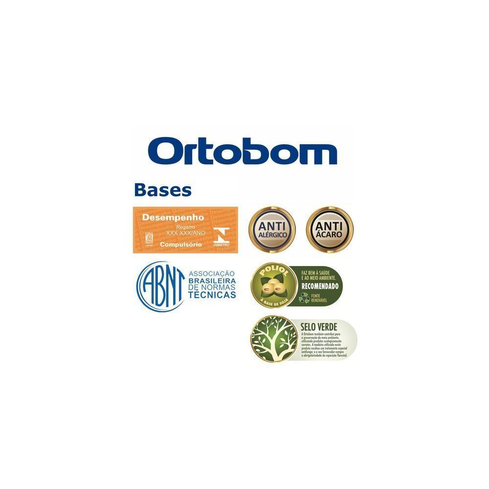 Base Baú Physical Bege Solteiro (88X188X39) - Ortobom - 2