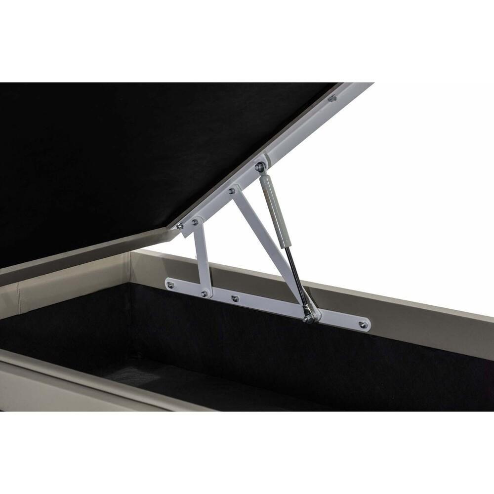 Base Baú Physical Bege Solteiro (88X188X39) - Ortobom - 3