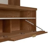 Painel Para Tv 65 Pol Com Bancada Suspensa Zemo L05 Freijó Off White - Lyam Decor - 8