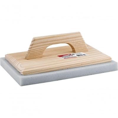 Desempenadeira Madeira 20,0x30cm Com Espuma - Nove54