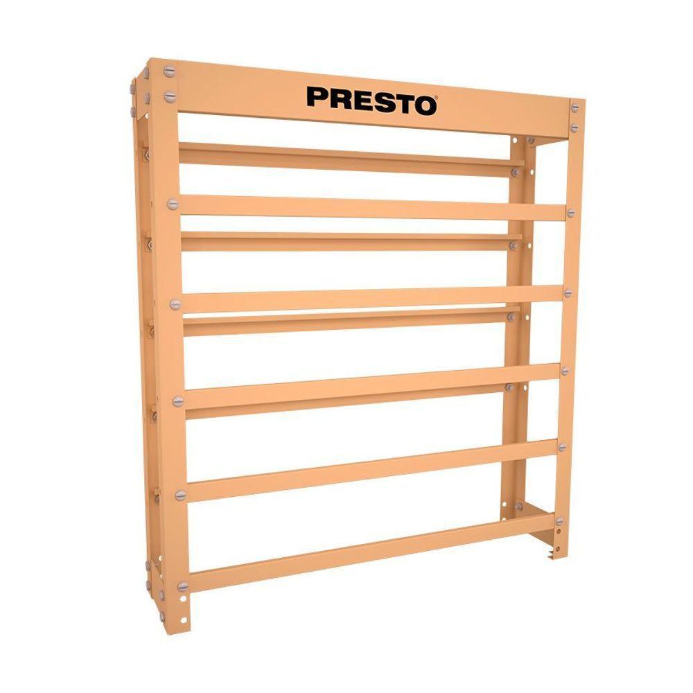 Estrutura Metalica Bege Para 25 Gavetas N3 Presto - 1