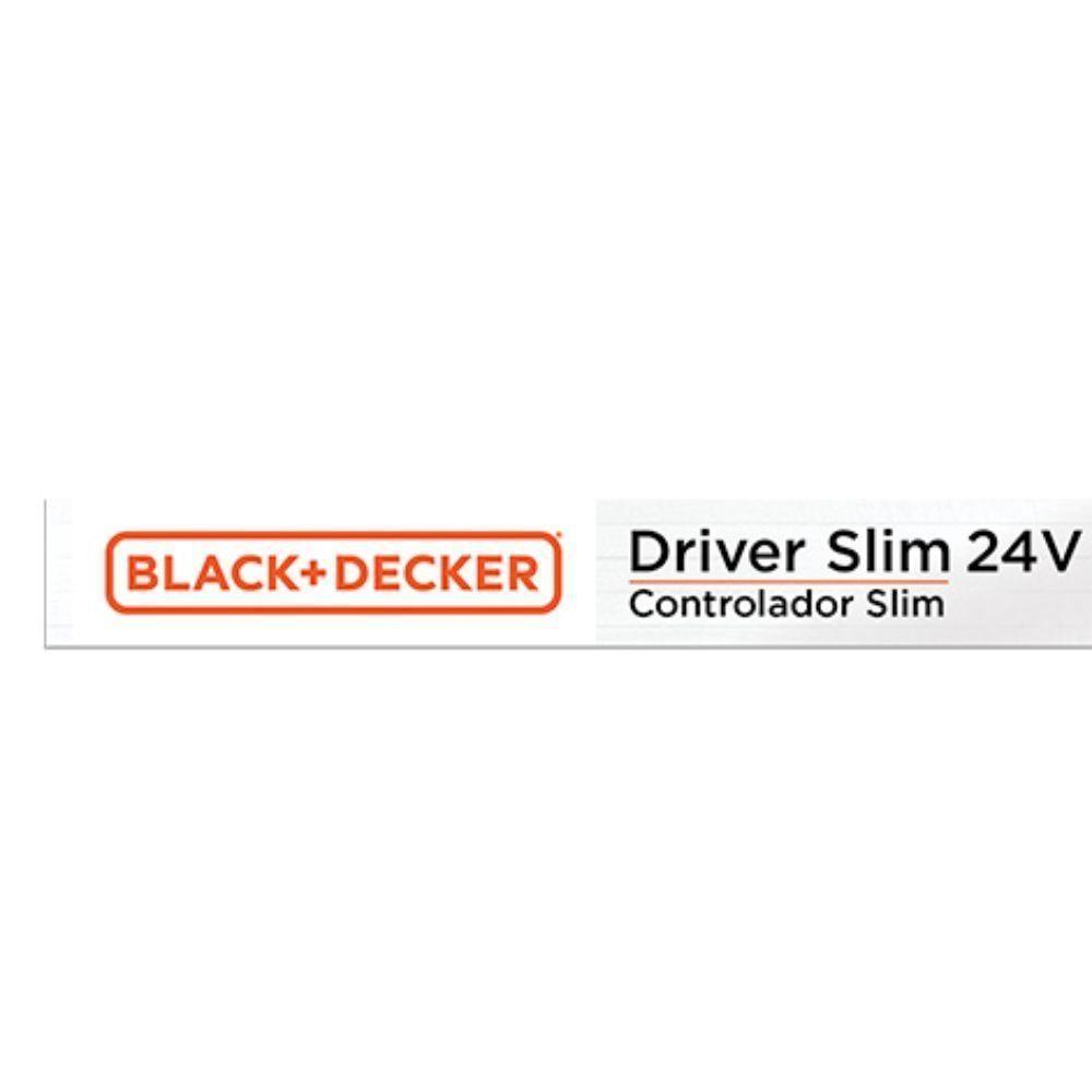 Fonte Driver Slim Fita De Led 100-240v 2.5a 60w Black + Decker - 2