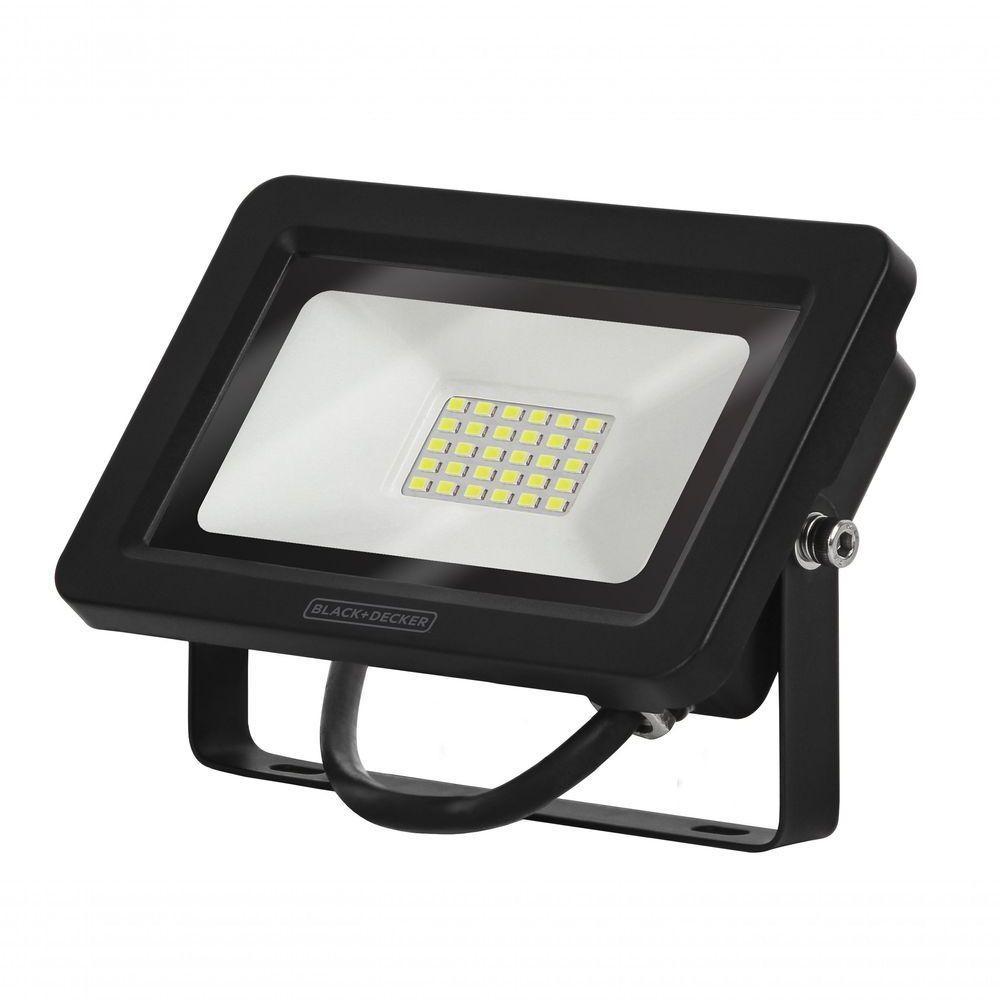 Refletor Led Eco 30w 6500k Ip65 Black + Decker - 1