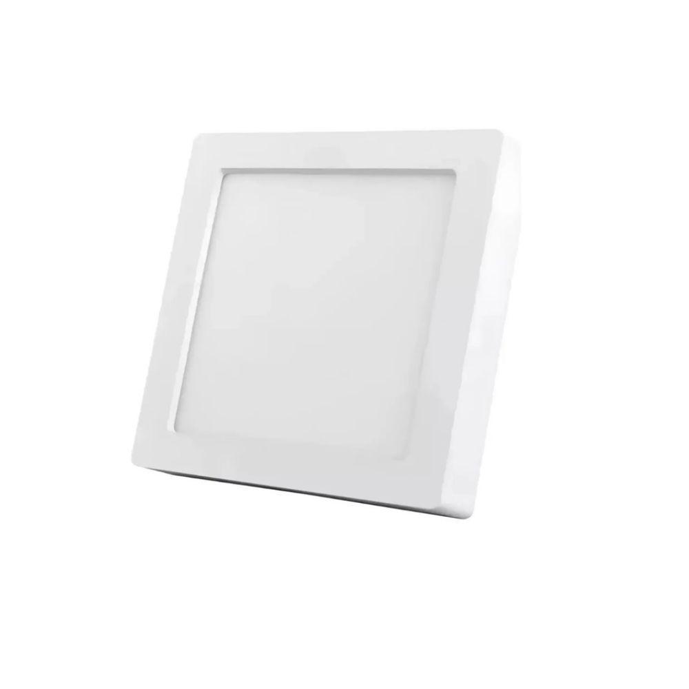 Painel Led Eco Branco Sobrepor 12w Quad. 4000k Black + Decker - 1
