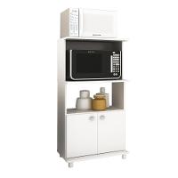 Balcão Para Forno E Microondas Com 2 Portas Cr20004 Branco - 3