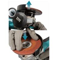 Esmerilhadeira Angular 125mm Sem Fio 40v Resistência Água Motor Bl Com Sistema Aws Ga044gz05 Makita