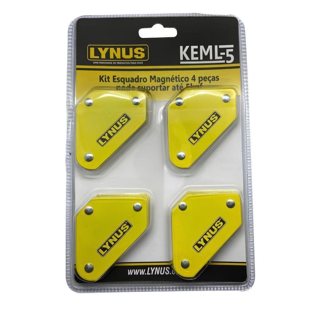 Esquadro Magnético Forte Multi-ângulos Keml-5 Lynus - 1