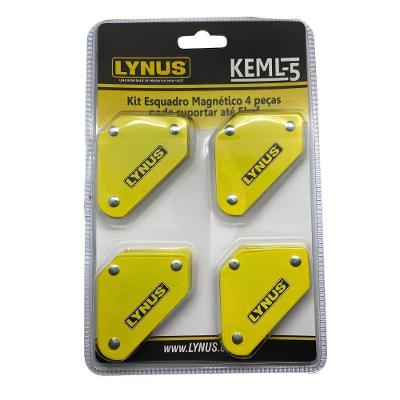 Esquadro Magnético Forte Multi-ângulos Keml-5 Lynus