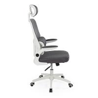 Kit 8 Cadeiras De Escritório Executiva Viena Com Regulagem De Altura - Cinza - 9