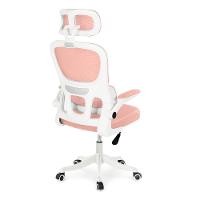 Kit 4 Cadeiras De Escritório Executiva Viena Com Regulagem De Altura - Rosa - 2