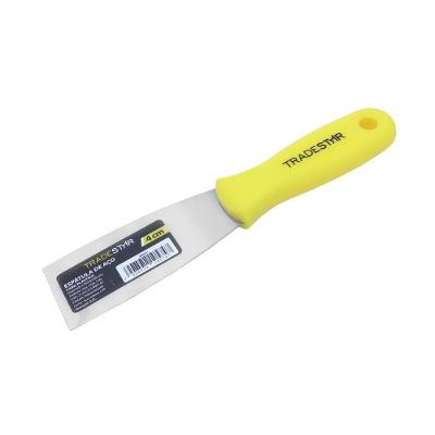 Espátula 4 Cm Aço Cabo Plástico Tradestar