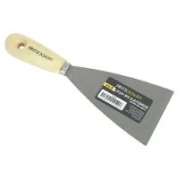 Espátula 8 Cm Aço Cabo Madeira Tradestar - 3