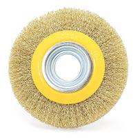 Escova Circular 6 X 3-4'' Aço Latonado Ondulado Tradestar - 2