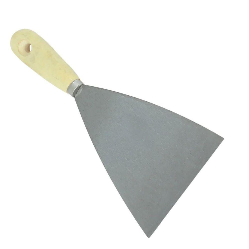 Espátula 12 Cm Aço Cabo Madeira Tradestar - 2