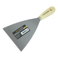 Espátula 12 Cm Aço Cabo Madeira Tradestar - 1