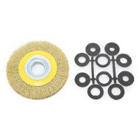 Escova Circular 6 X 1-2'' Aço Latonado Ondulado Tradestar - 3