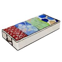 Caixa Organizadora para Mantas Organiza Guarda Roupa Ziper E Alça Multiuso - 1