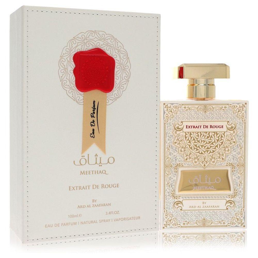 Perfume Masculino Ard Al Zaafaran Meethaq Extrait De Rouge Eau Parfum (unisex) 100 Ml - 1