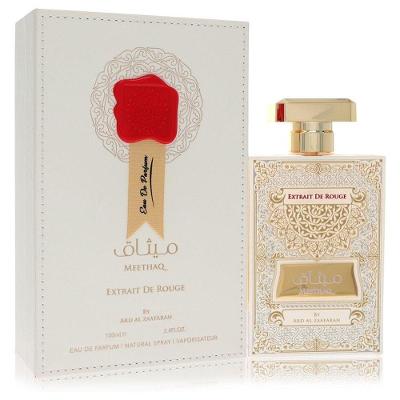Perfume Masculino Ard Al Zaafaran Meethaq Extrait De Rouge Eau Parfum (unisex) 100 Ml