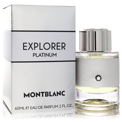 Perfume Masculino Montblanc Explorer Platinum Mont Blanc Eau De Parfum 60 Ml