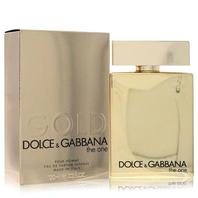Perfume Masculino The One Gold Dolce & Gabbana Eau De Parfum Intense 100 Ml