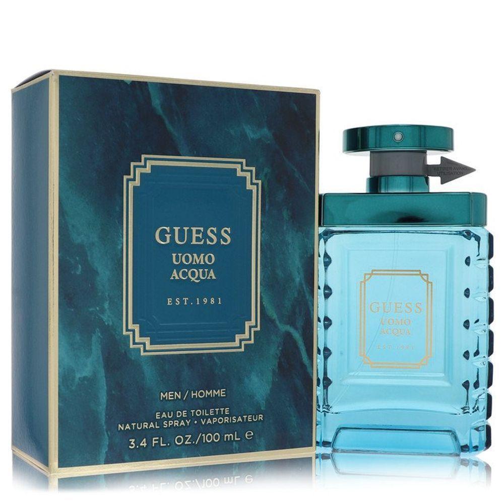 Perfume Masculino Guess Uomo Acqua Eau De Toilette 100 Ml - 1