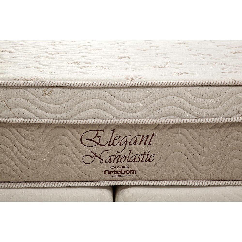 Colchão Elegant Nanolastic Queen (158X198X27) - Molas Nanolastic, Ortopillow Ortobom - 5