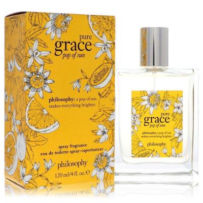 Perfume Feminino Pure Grace Pop Of Sun Philosophy Eau De Toilette 125 Ml