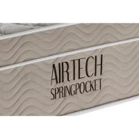 Colchão Airtech Spring Pocket Viúva (128X188X30) - Molas Superpocket, Eps, D26 Pró - Airtech - 6