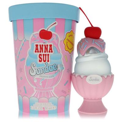 Perfume Feminino Anna Sui Sundae Pretty Pink Eau De Toilette 50 Ml