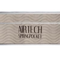 Colchão Airtech Spring Pocket Solteirão (108X198X30) - Molas Superpocket, Eps, D26 Pró - Airtech