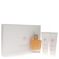 Kit Presente Feminino Usher Femme 100 Ml Edp+100 Ml Loção Corporal+100 Ml Gel De Banho - 1