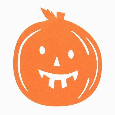 Jogo Americano Copa E Cia Avulso Halloween Em Feltro Abóbora