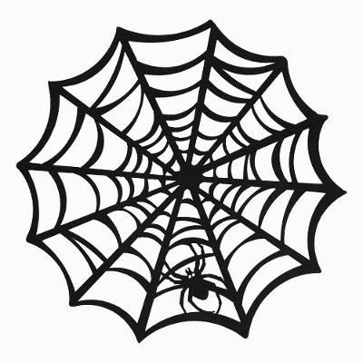 Jogo Americano Copa E Cia Avulso Halloween Em Feltro Teia