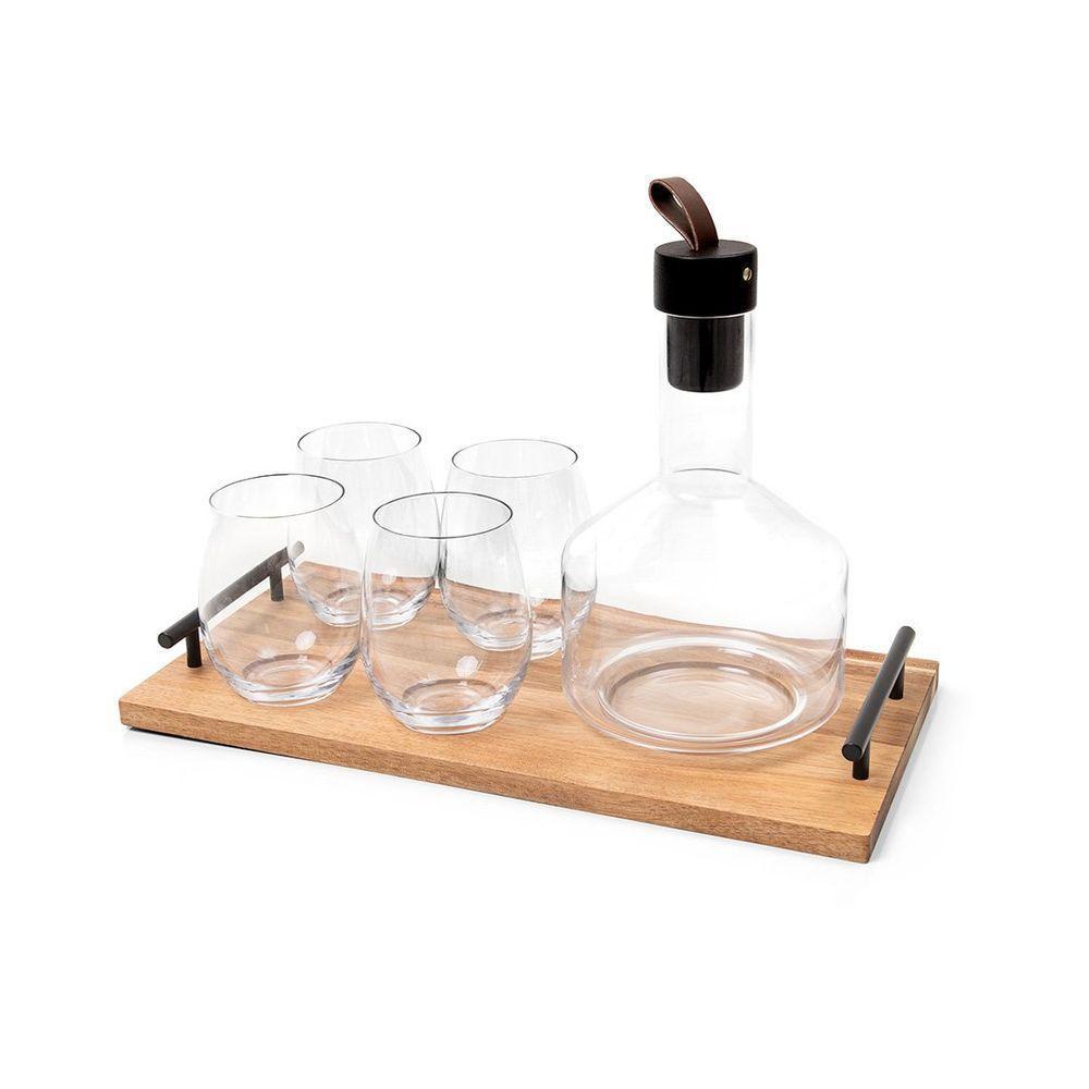 Conjunto Copa E Cia Bandeja E Jarra Com 4 Copos - 1
