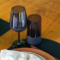 Jogo De Copos Copa E Cia 6 Peças Duo 540ml Em Vidro Azul Navy