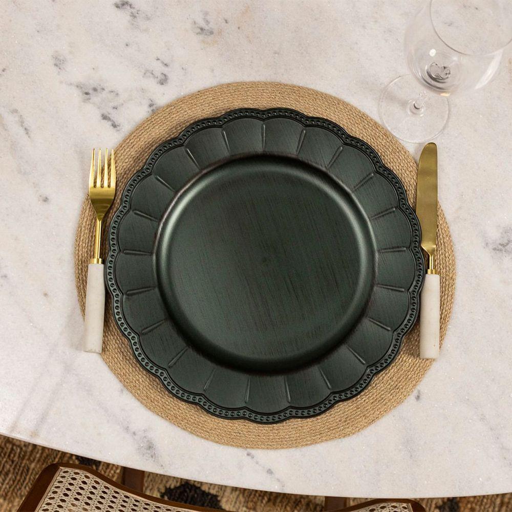 Sousplat Copa E Cia Gardênia - Verde Antique - 2