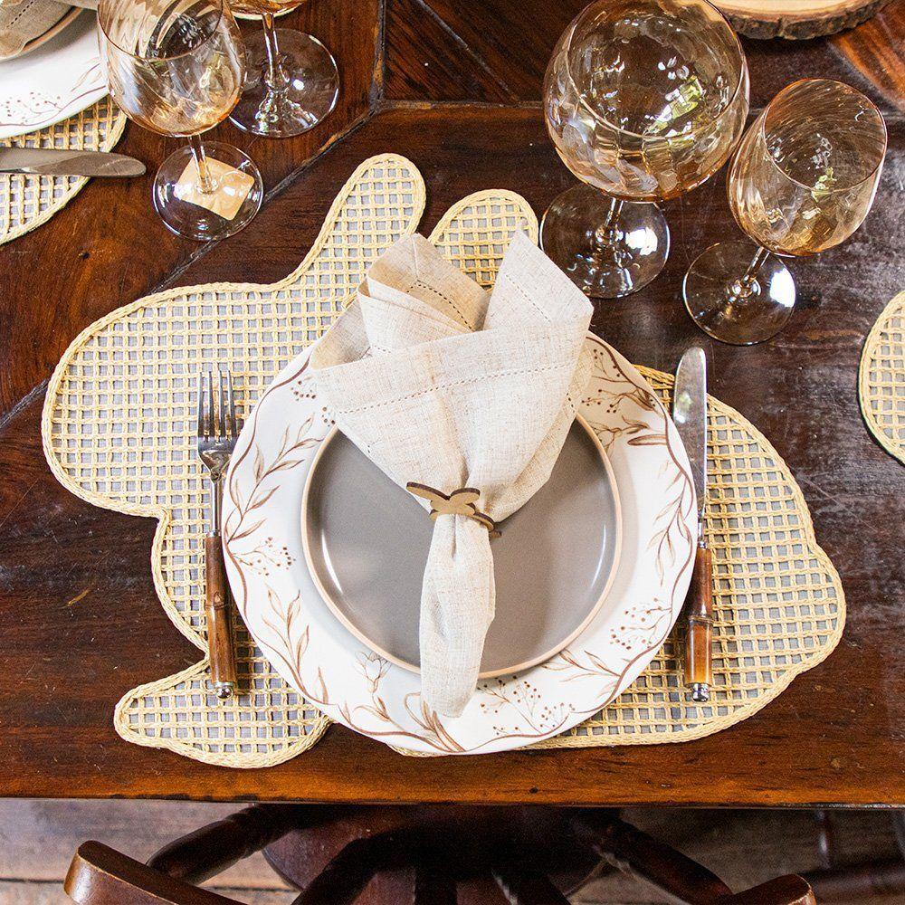 Prato Raso Copa E Cia Aquarelle Em Cerâmica Memórias De Páscoa Easter - 3